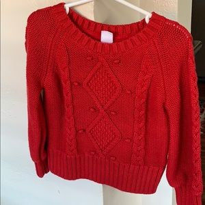 Baby Gap red sweater